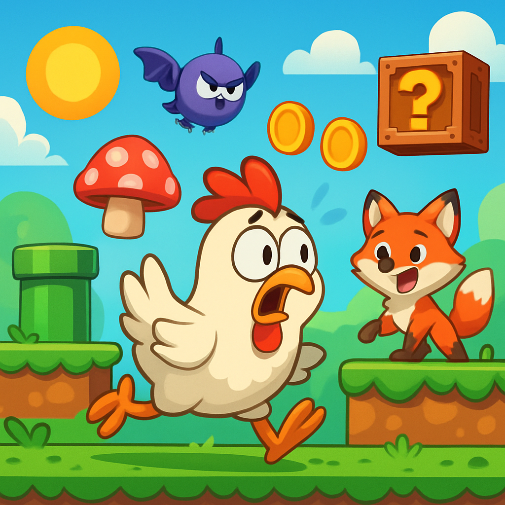 Captura de pantalla de Pollos en Fuga